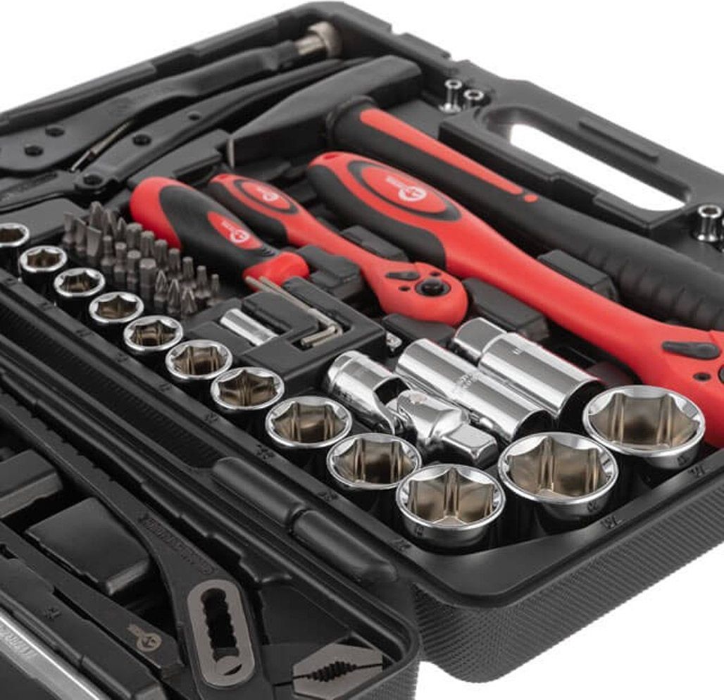Набор инструментов Intertool ET-6073 72шт [85184] 