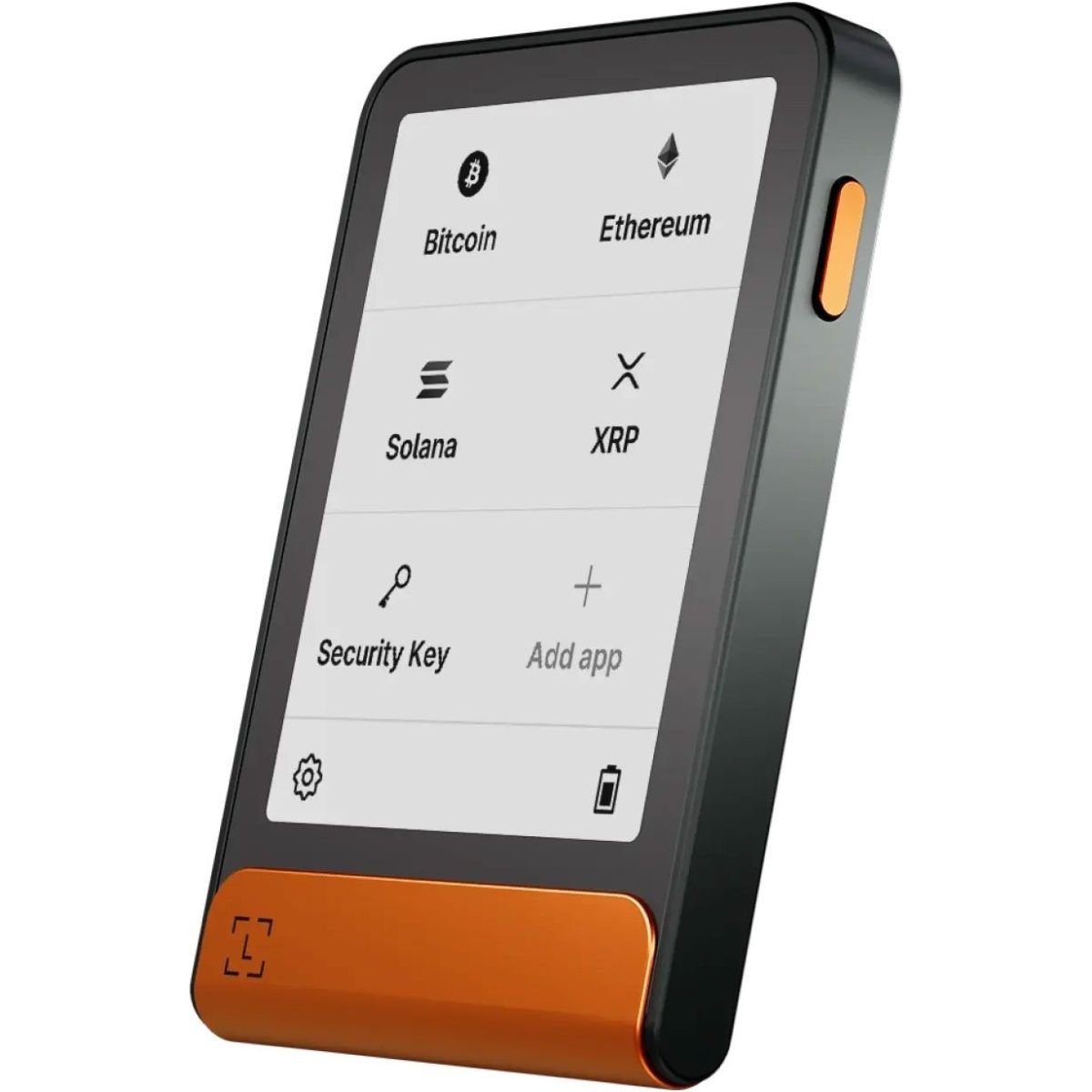 

Криптогаманець Ledger Flex Black/Orange
