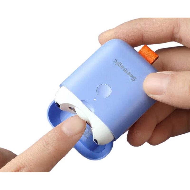 Електрична машинка для стрижки нігтів Seemagic Electric Nail Clipper Mini SMPH-ZJD04C Blue фото 2
