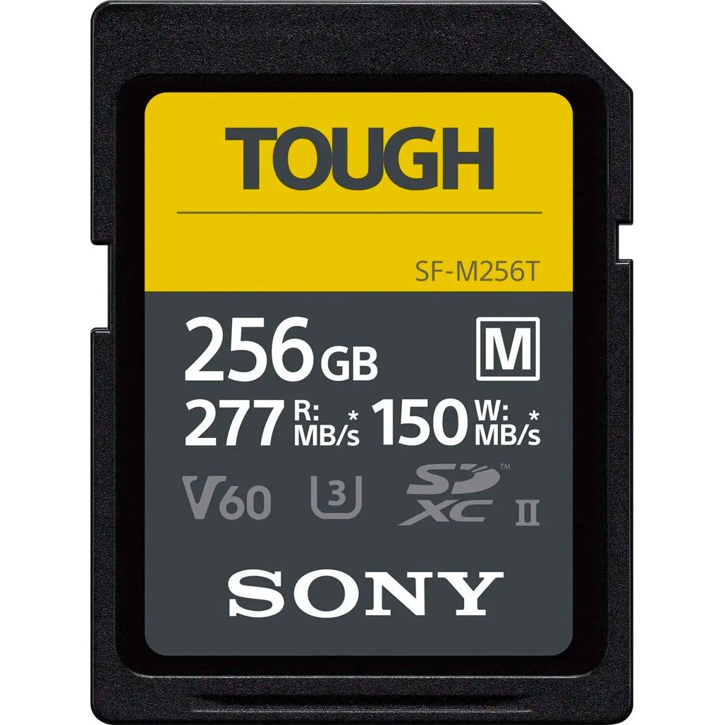 

Карта памяти Sony SDXC Tough M 256GB UHS-II U3 V60 (SFM256T.SYM)