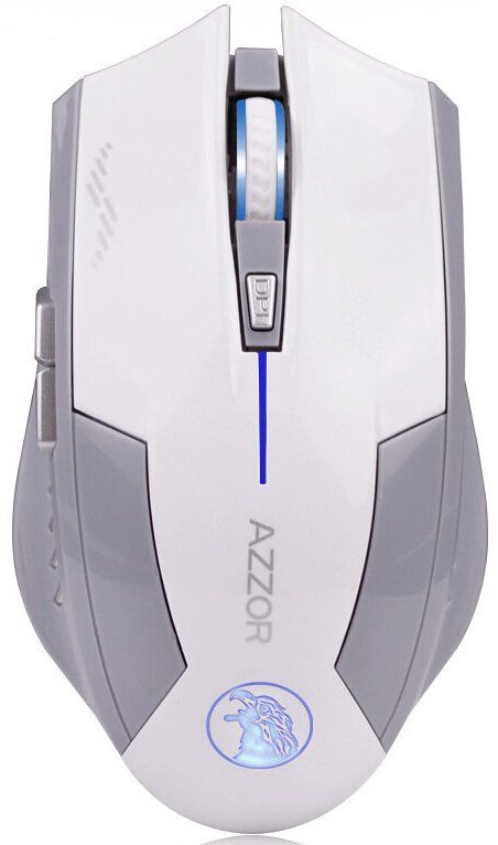

Мышь Azzor Wireless Gaming Mouse (White)