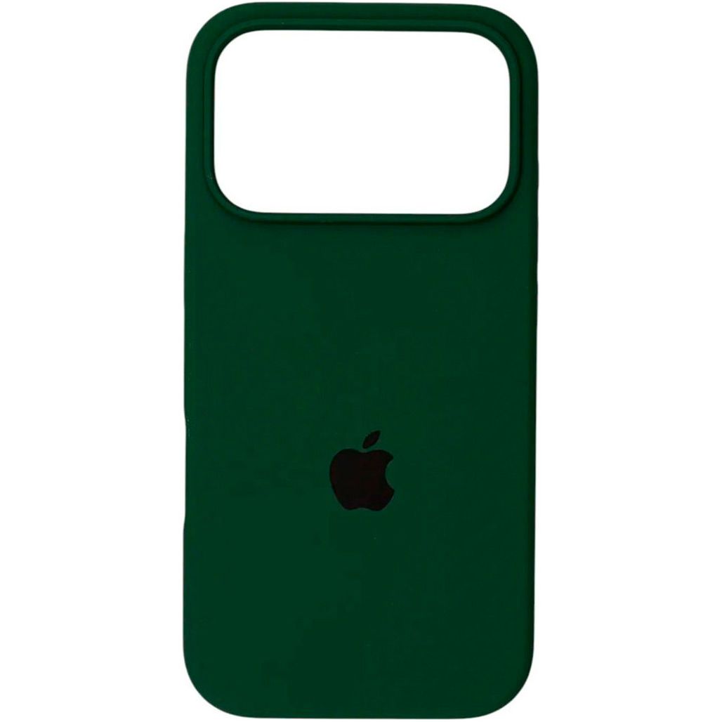 

Чехол Silicone Case для Apple iPhone 17 Pro Max Dark Green AA
