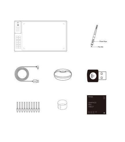 Графічний планшет Huion Giano WH1409 V2 (WH1409V2)