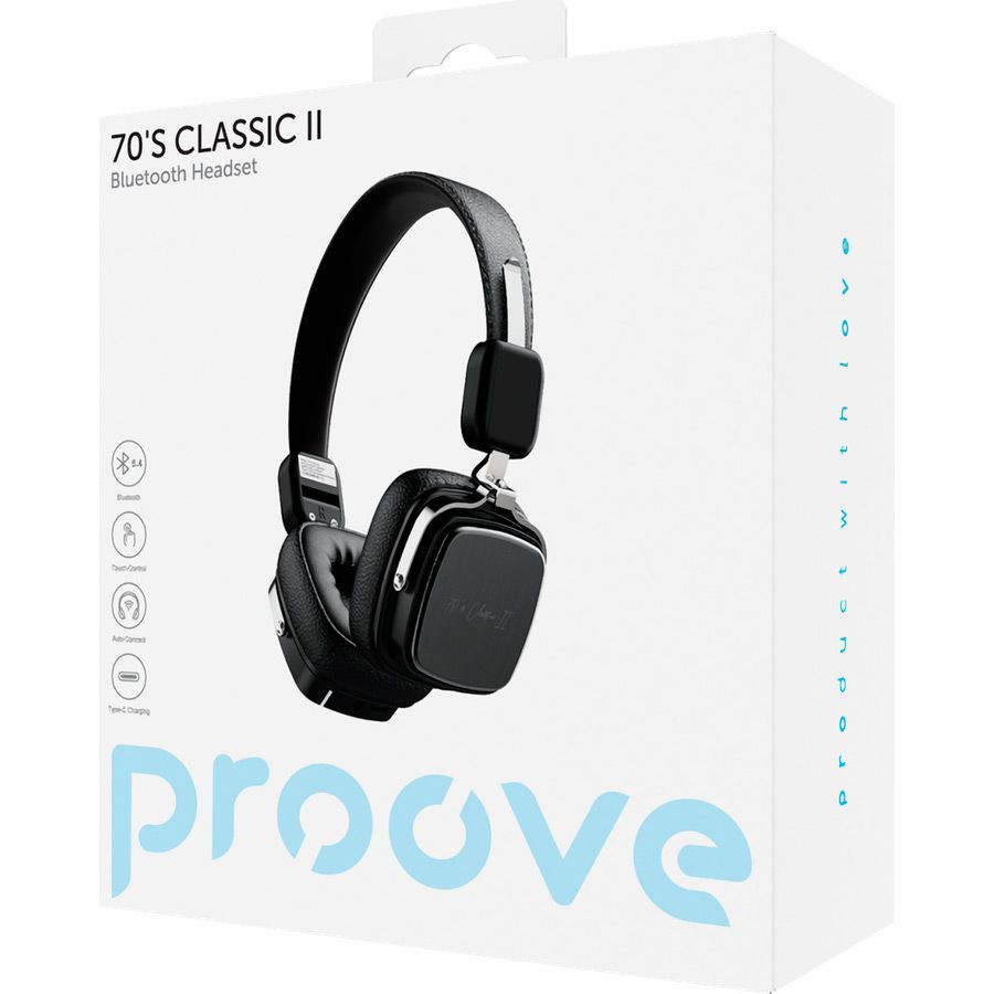 Навушники Proove 70`s Classic II Black (HPCL20010001) 