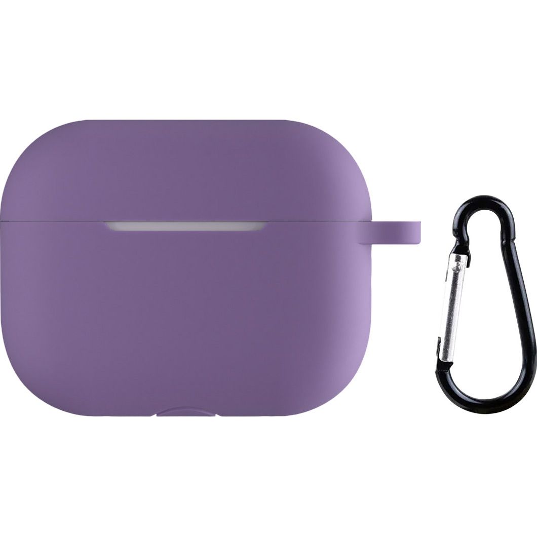

Чохол Silicone Case + Carbine для AirPods Pro 2 Violet