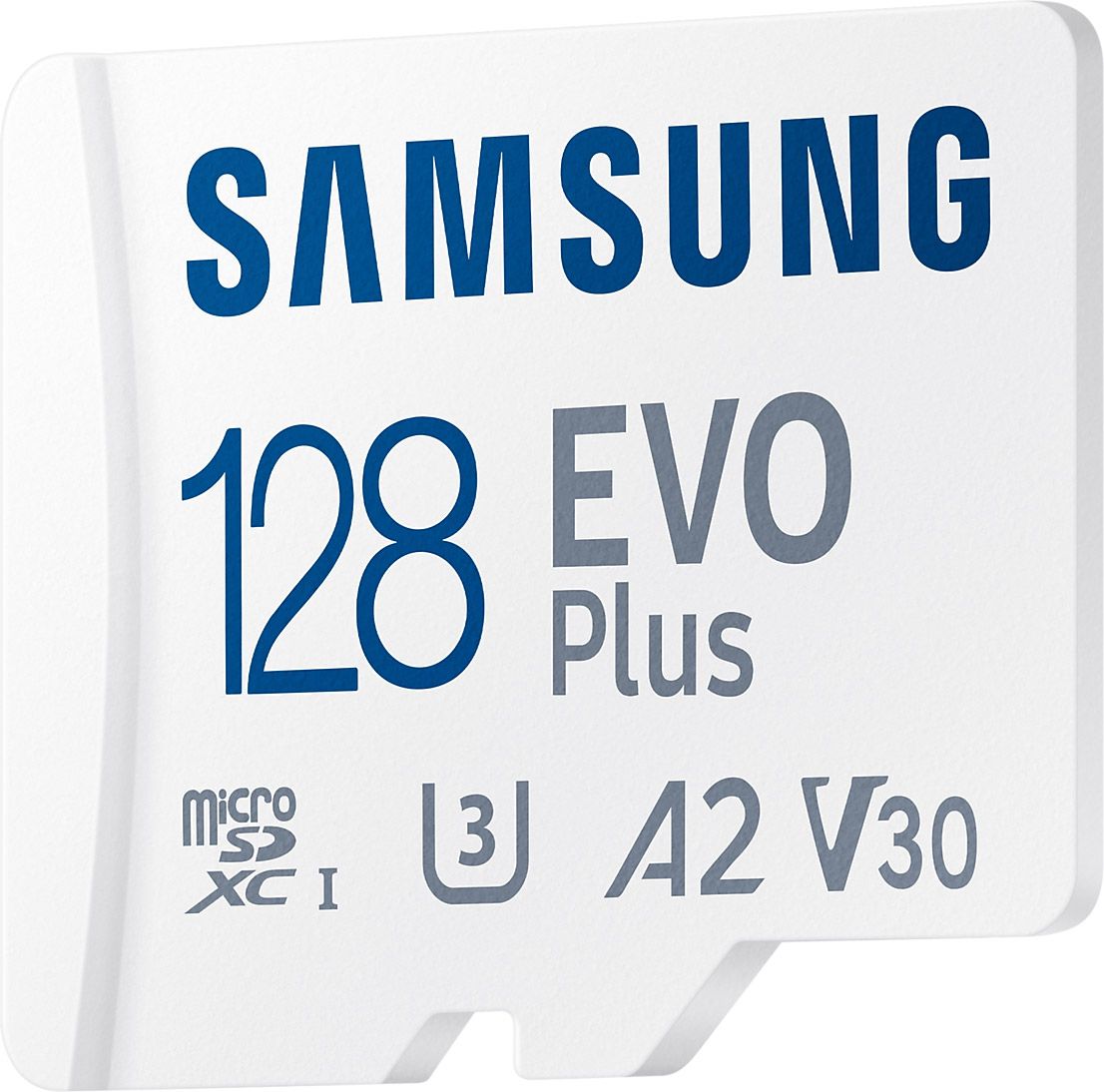 Карта пам`яті Samsung microSDXC EVO Plus 128GB UHS-I U3 V30 A2 + SD Adapter (MB-MC128KA)