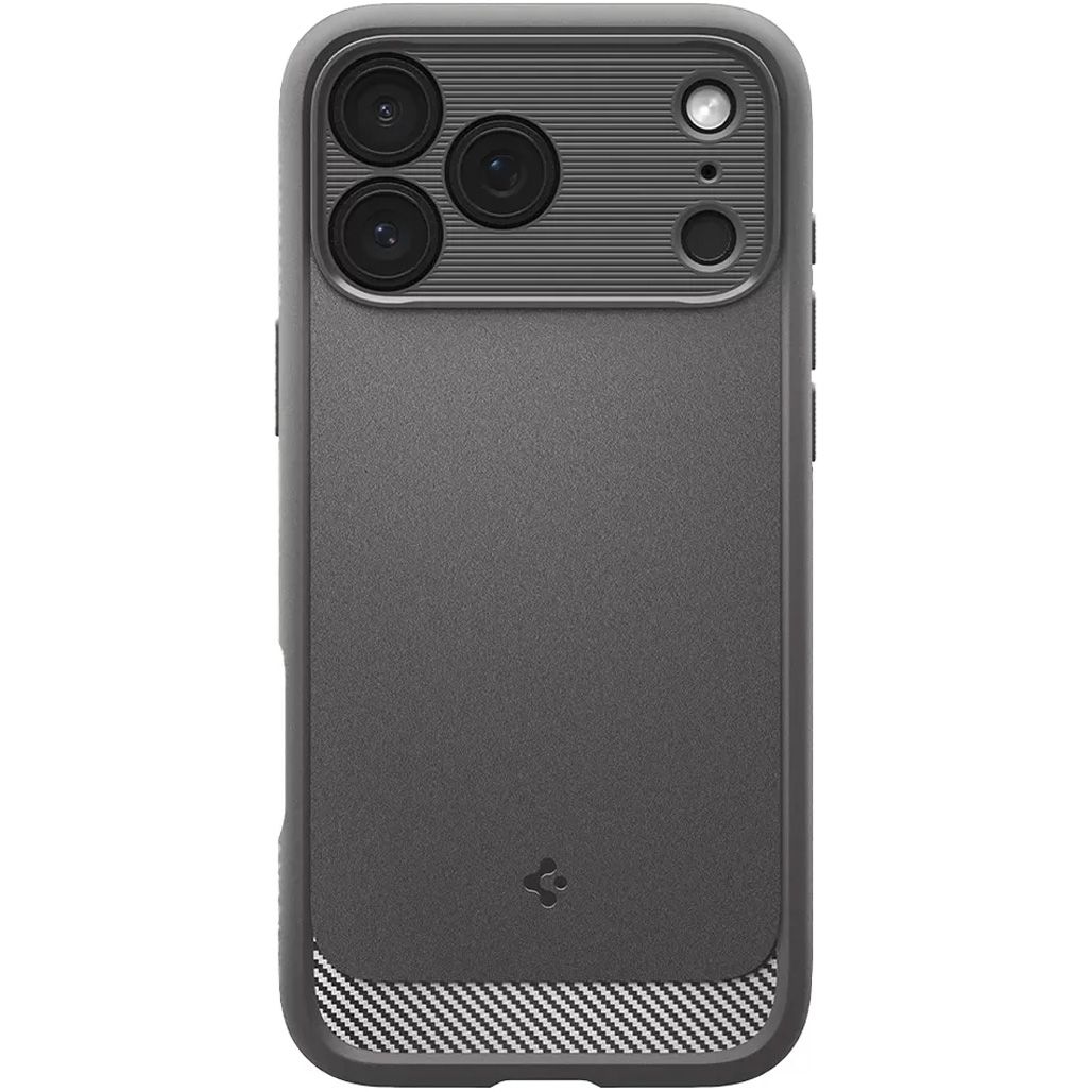

Чохол Spigen Rugged Armor with MagSafe для Apple iPhone 17 Pro Max Gray (ACS10264)