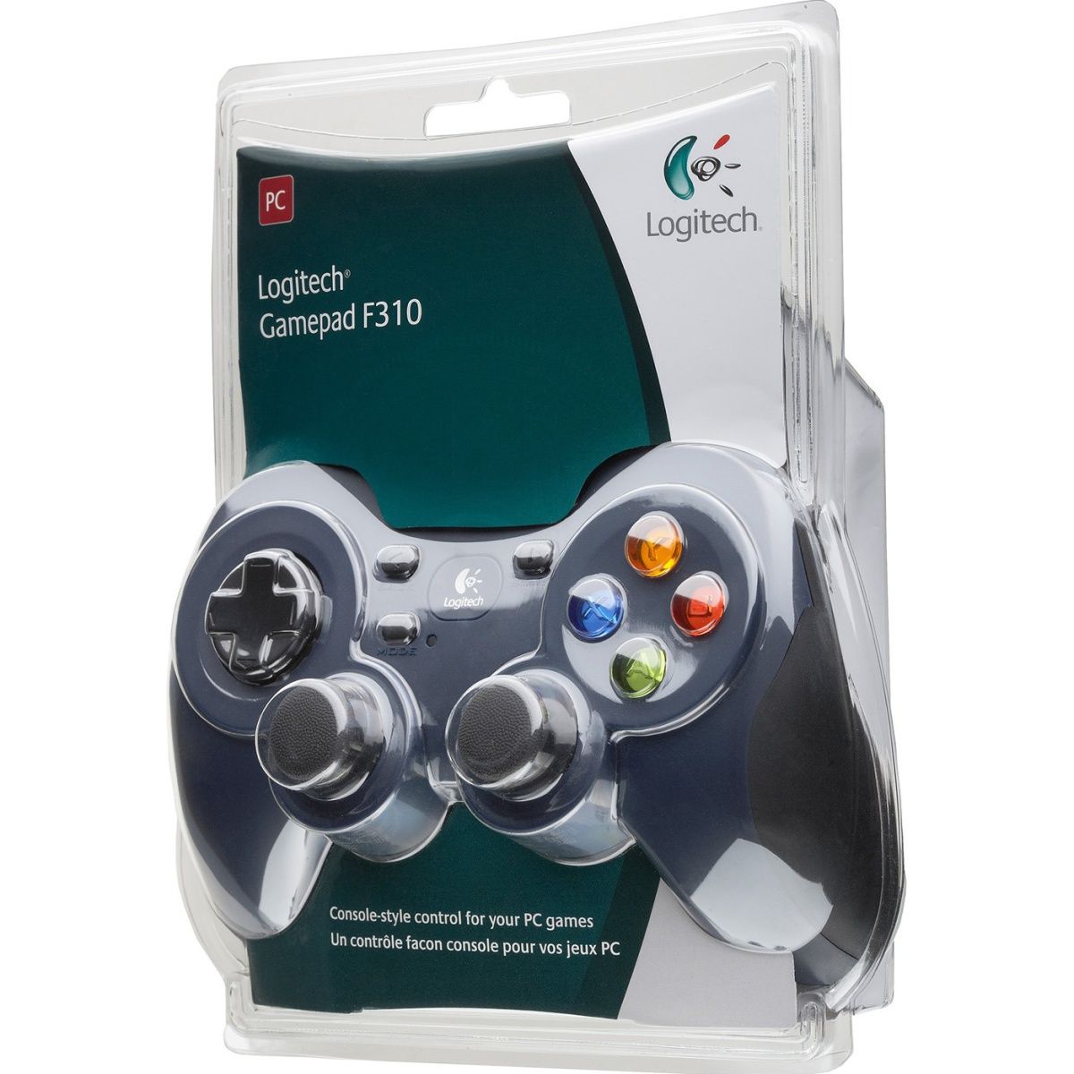 Геймпад Logitech Gamepad F310 для PC Black/Blue (940-000135)