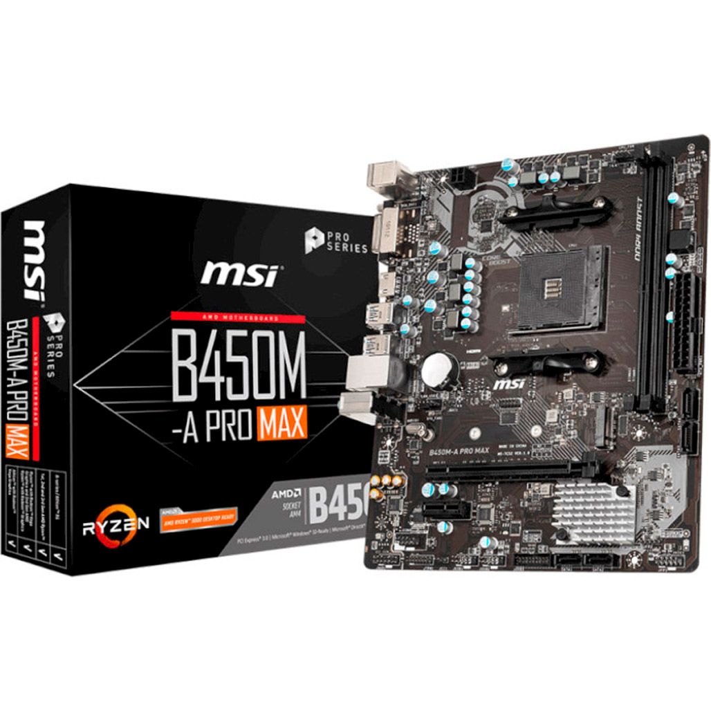 

Материнська плата MSI B450M-A Pro Max