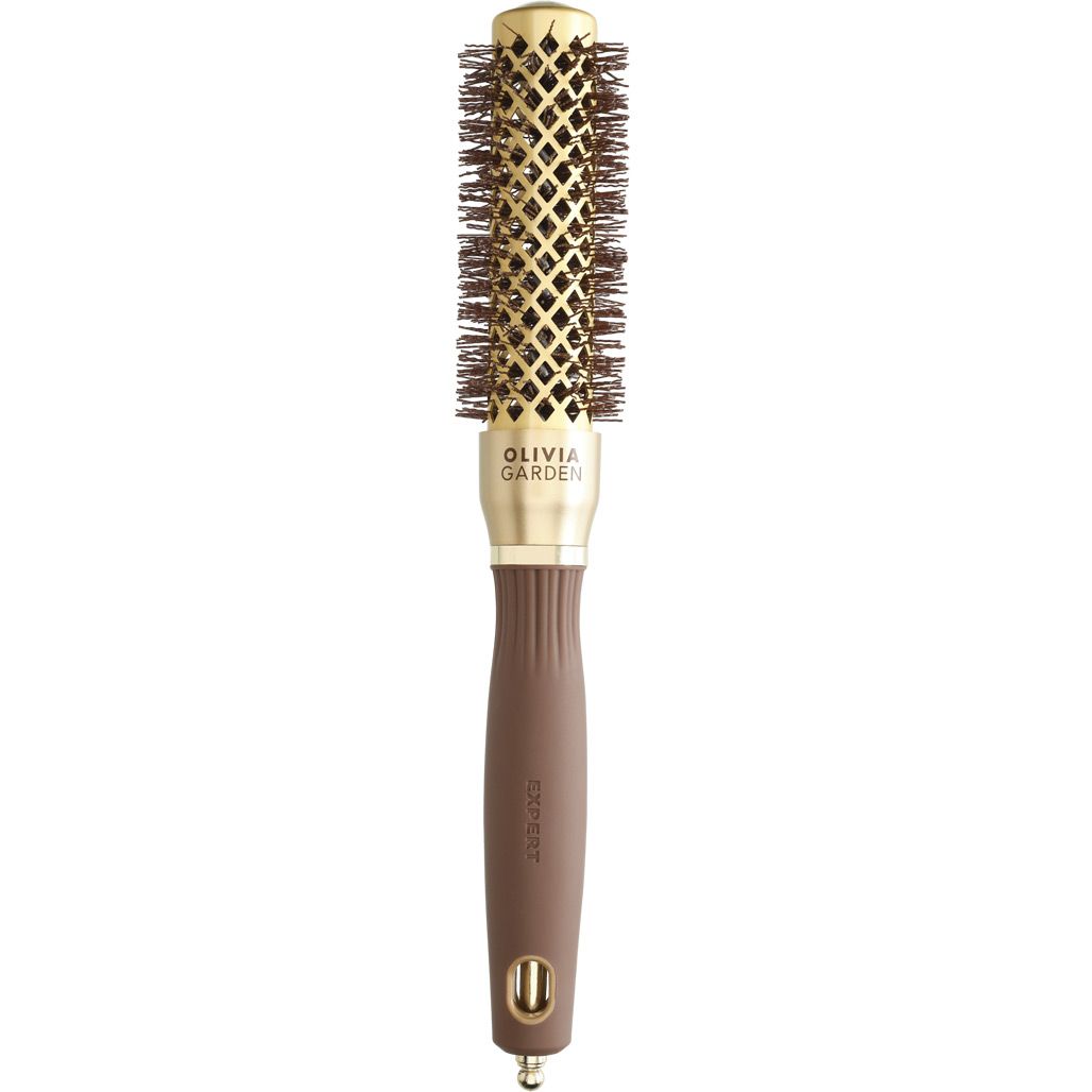 Термобраш Olivia Garden Expert Blowout Shine Wavy Bristle 25mm Gold&Brown (OGID2048)