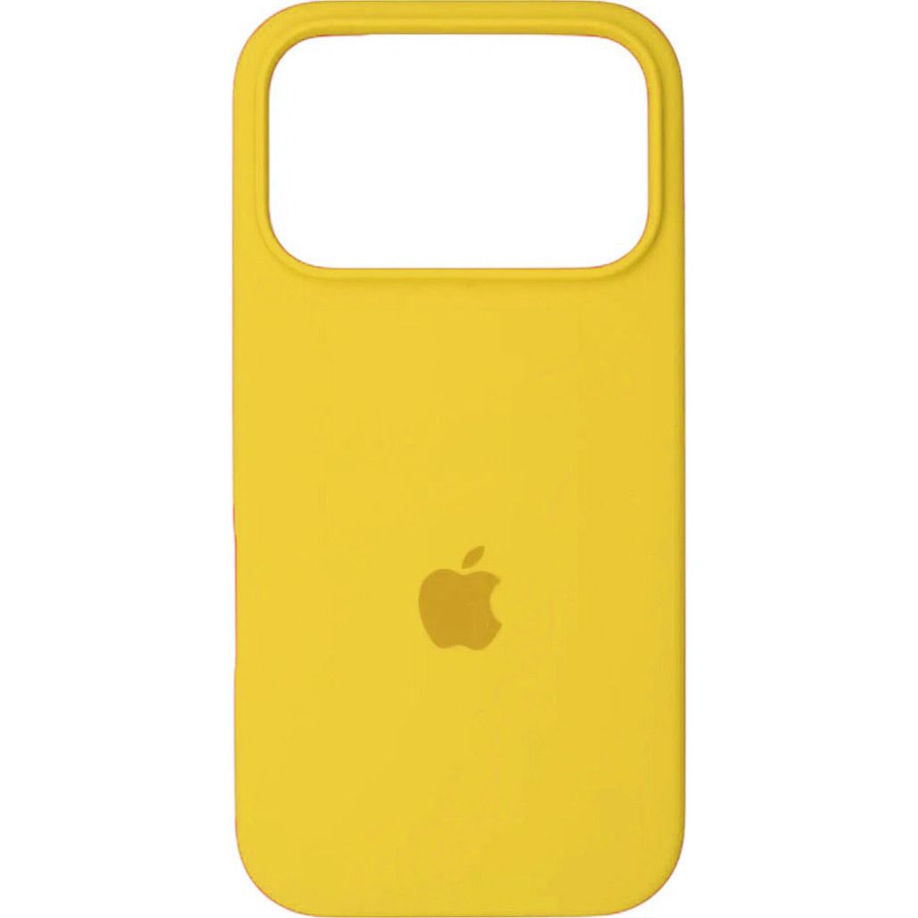 

Чехол Silicone Case для Apple iPhone 17 Pro Max Sunny Yellow AA