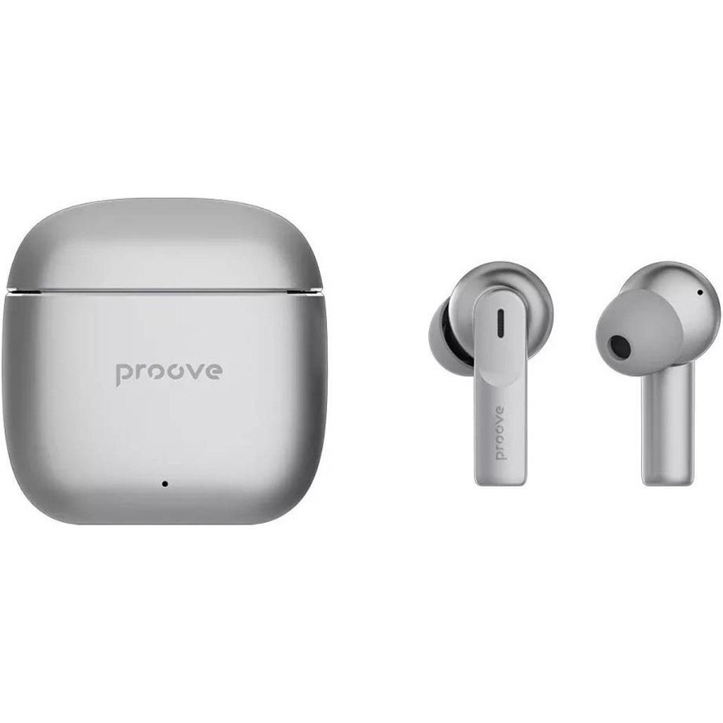 Навушники Proove Cold Sound TWS Silver/White (TWCS00010002) 
