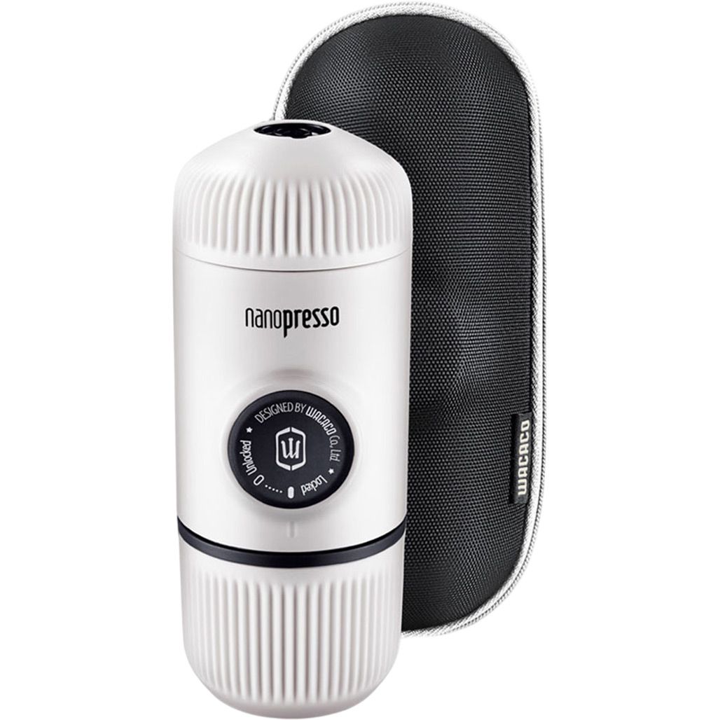 Портативная кофеварка Wacaco Nanopresso + Case Chill White (WNANOWH)