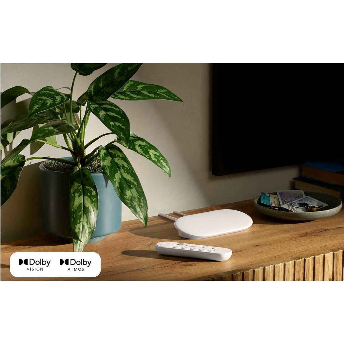 Медіаплеєр Google TV Streamer 4K Porcelain