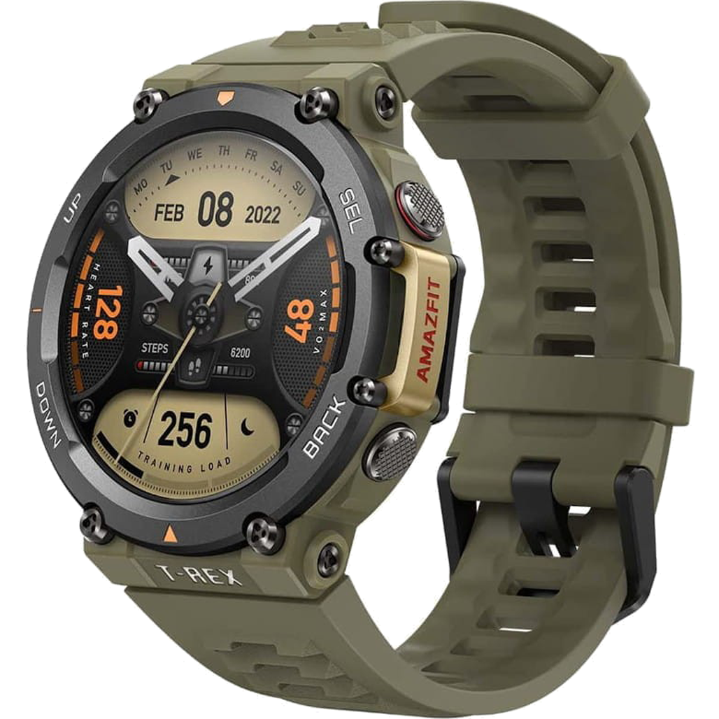 

Смарт-годинник Xiaomi Amazfit T-Rex 2 (Wild Green)
