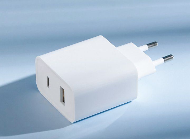 Мережевий зарядний пристрій Xiaomi Mi 33W / USB-A + USB-C (BHR4996GL) White 