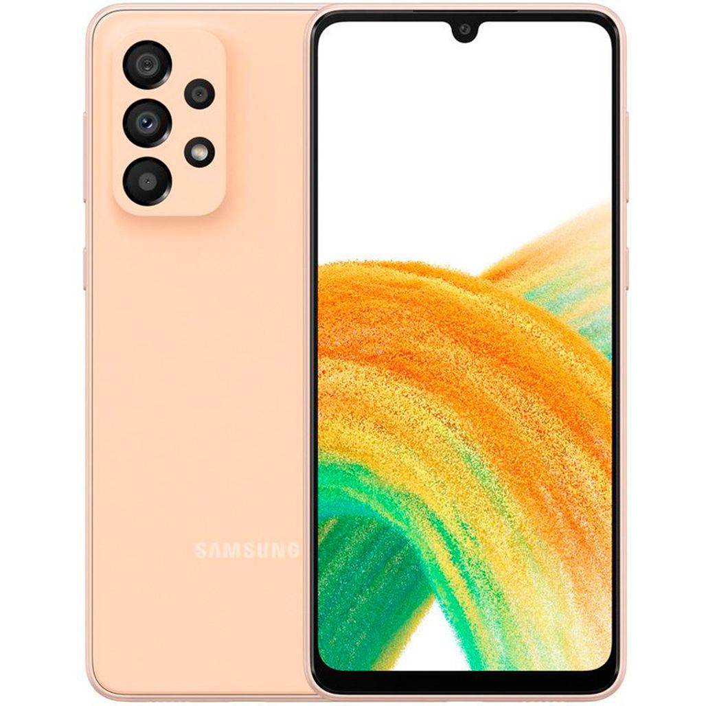 

Смартфон Samsung Galaxy A33 5G 6/128GB (SM-A336BZOG) Peach