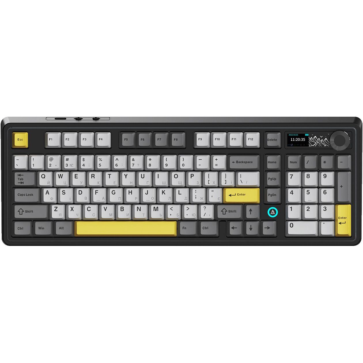 

Клавіатура Ajazz AK980 Clear Sky Switch Black (AK980-CS-BGY)