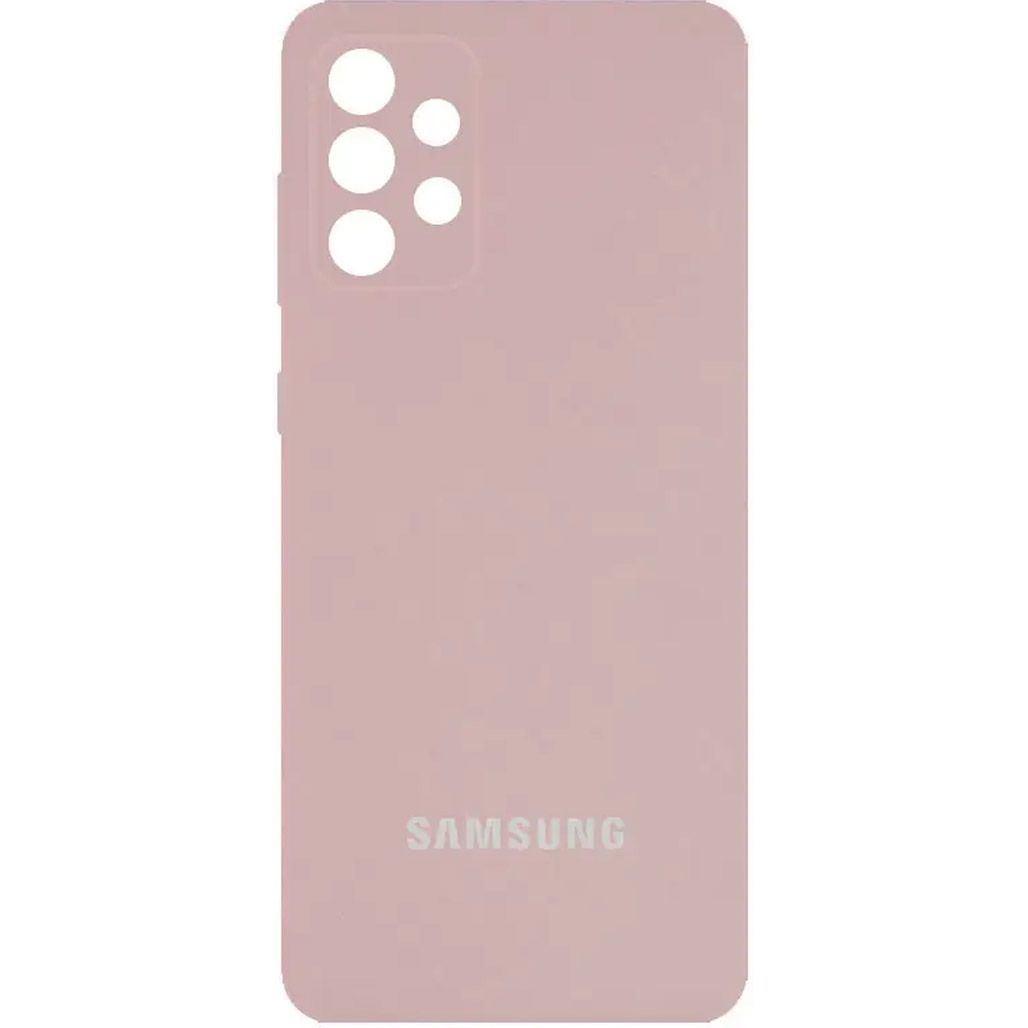 

Чехол Silicone Cover Full Camera для Samsung Galaxy A23 4G (Pink Sand) HC
