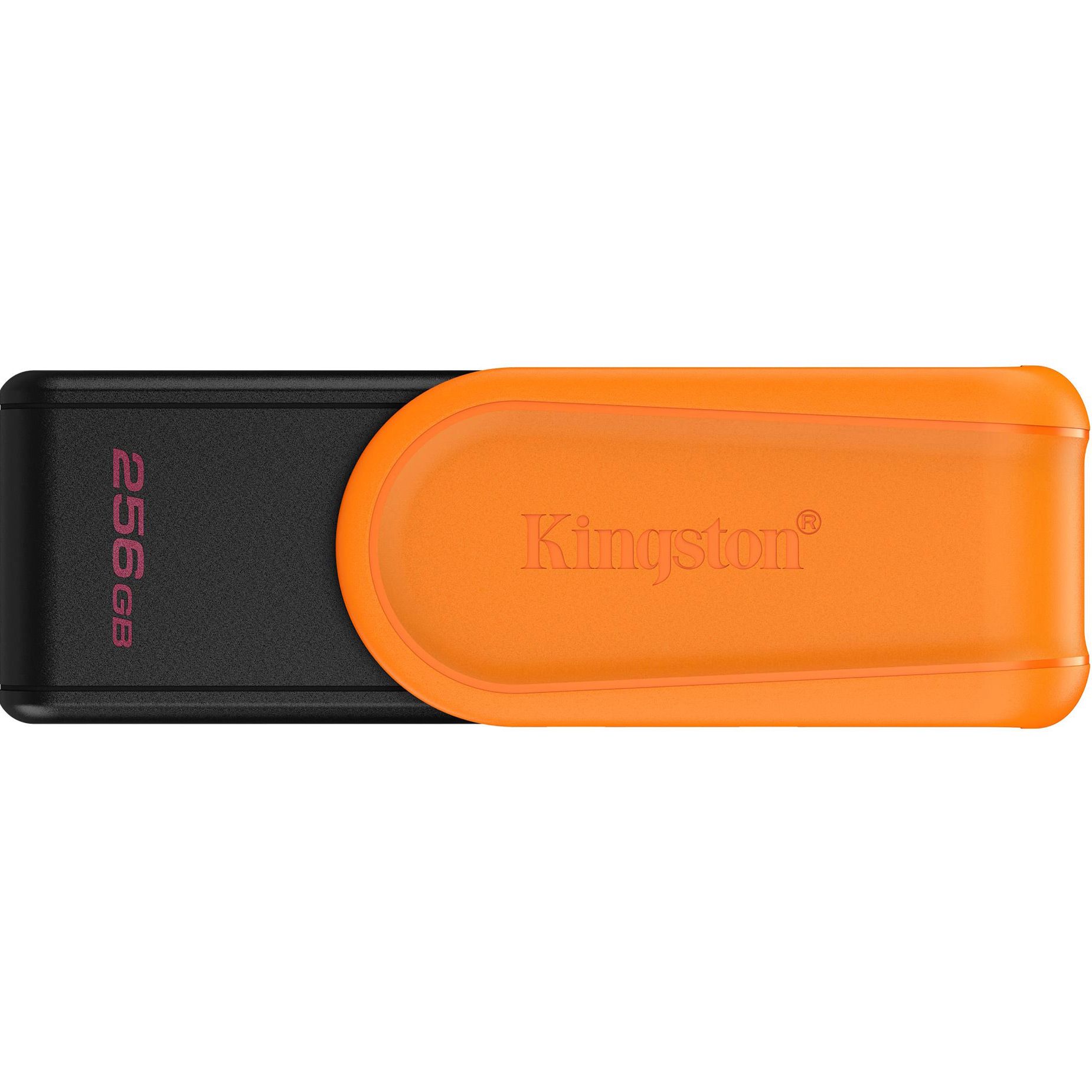 

USB флеш-накопичувач Kingston DataTraveler Exodia S 256GB USB-A 3.2 Black/Orange (DTXS/256GB)