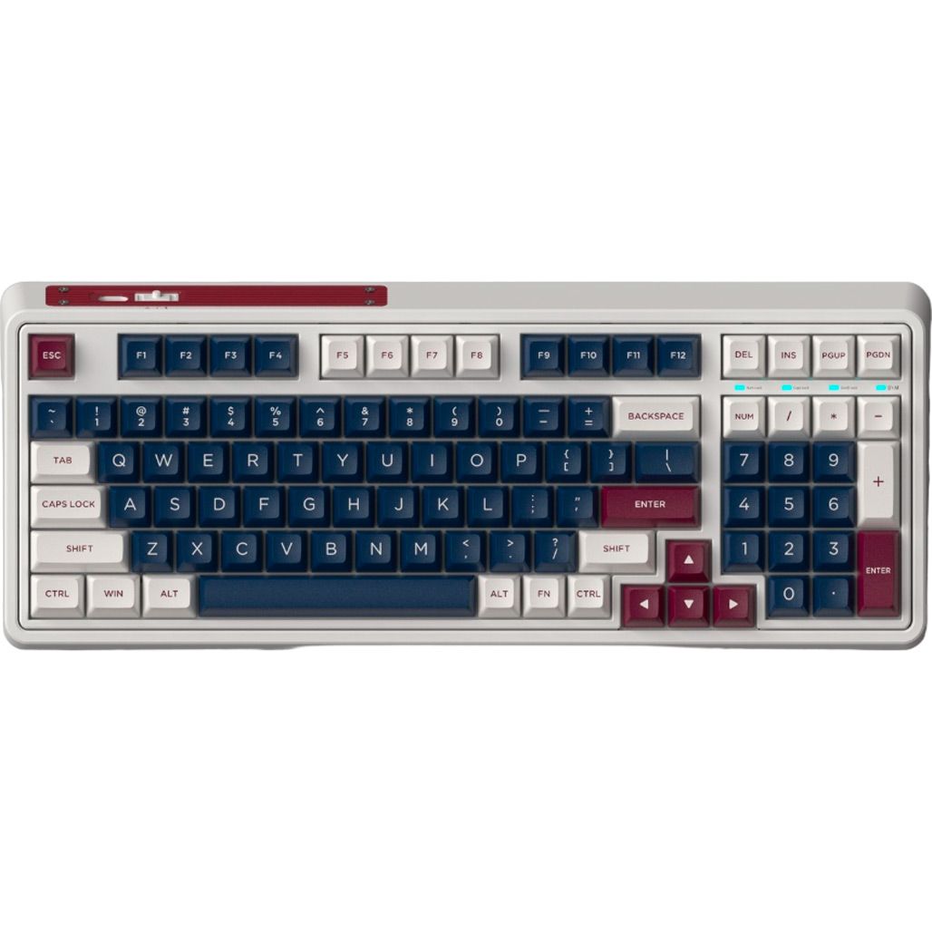 

Клавіатура FL Esports CMK98 SAM Kailh MX Cool Mint Metal Heart Wireless Three-Mode (CMK98SAM-3767)