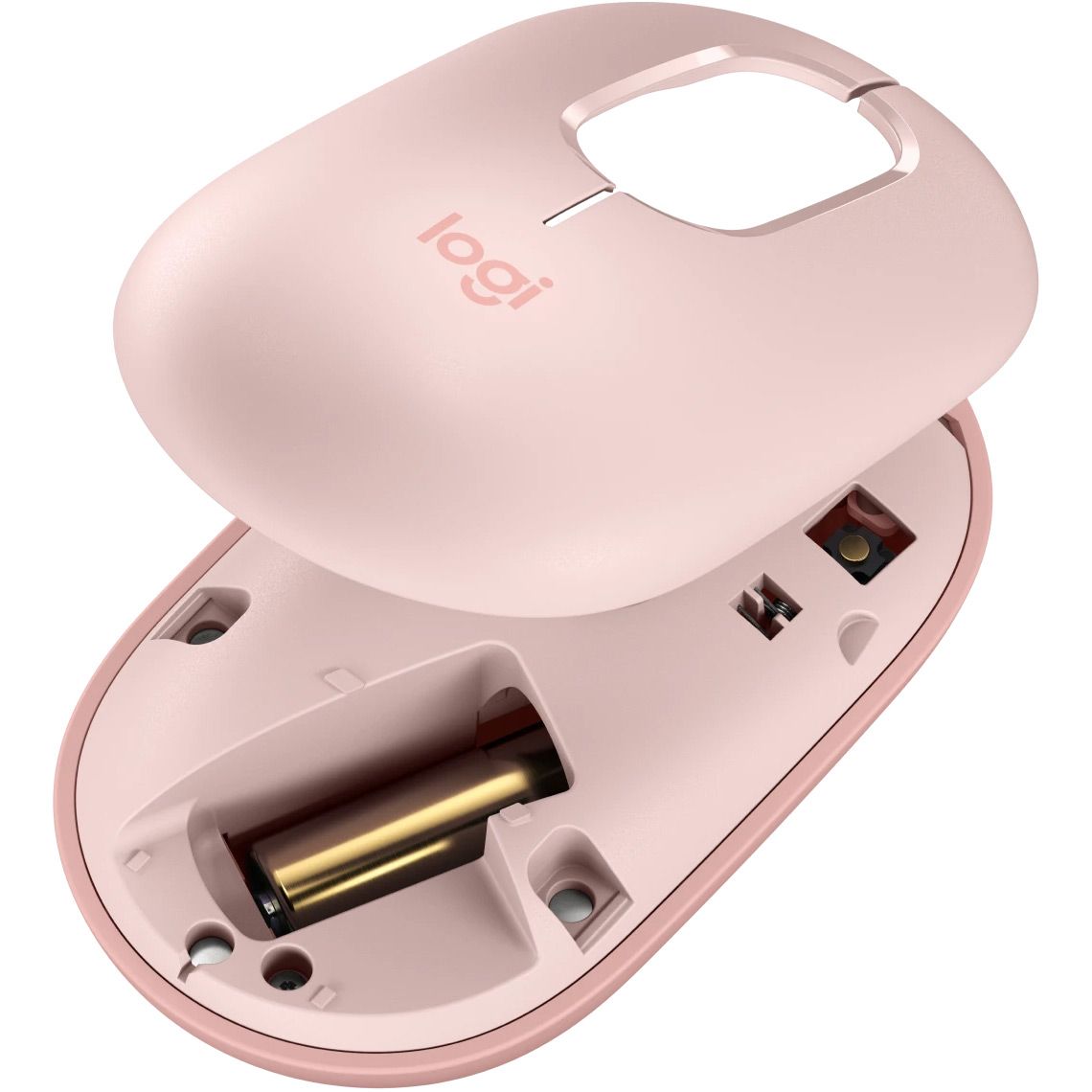 Миша Logitech POP Mouse with emoji Rose (910-007413)