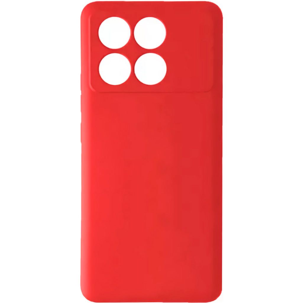 

Чехол DK Full Silicone Case для Poco X6 Pro 5G Red