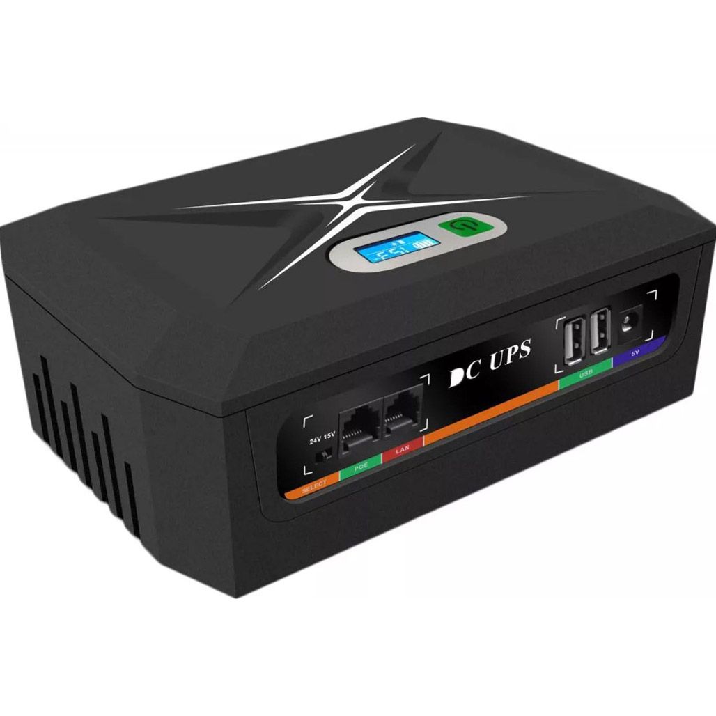 

Джерело безперебійного живлення (ДБЖ) для роутера TTN DCP-100W 48000mAh
