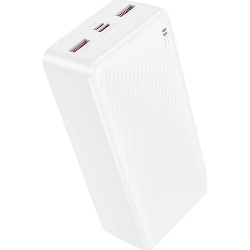 

Зовнішній акумулятор Borofone BJ56B Graceful 30000mAh 22.5W White