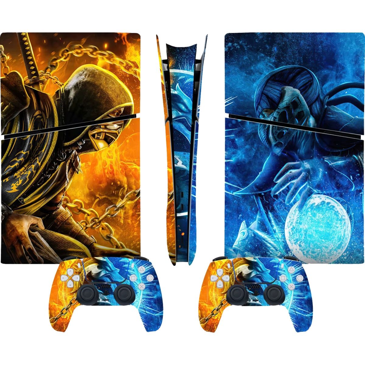 

Наклейки для консоли DK Console Skin Sticker для PS5 Slim Digital (0118)