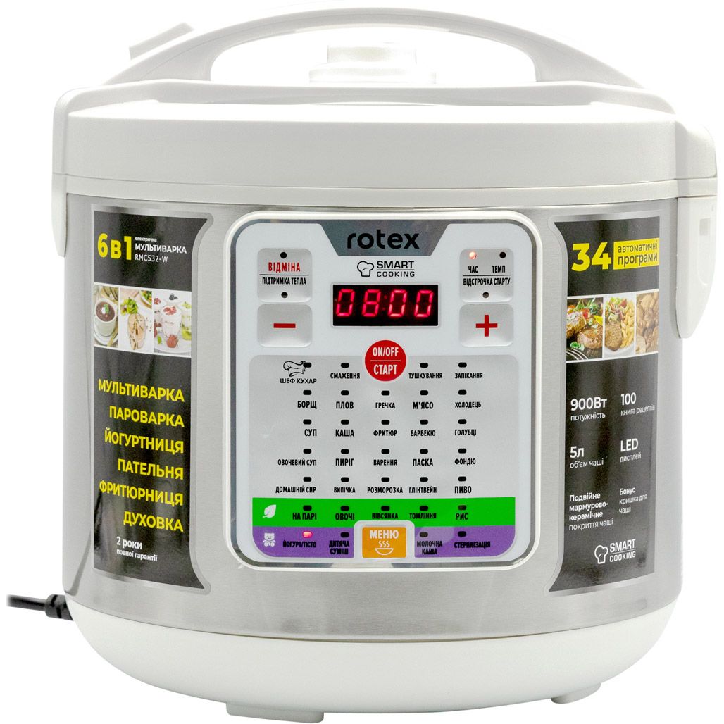 

Мультиварка Rotex RMC532-W