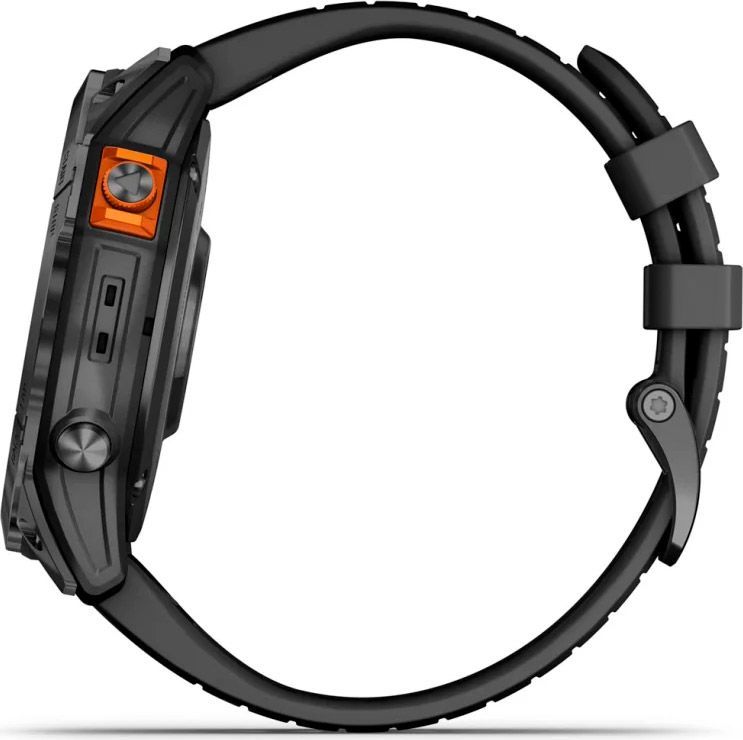 Смарт-часы Garmin Fenix 7X Pro Solar Slate Gray with Black Band (010-02778-00/01) [86522] 