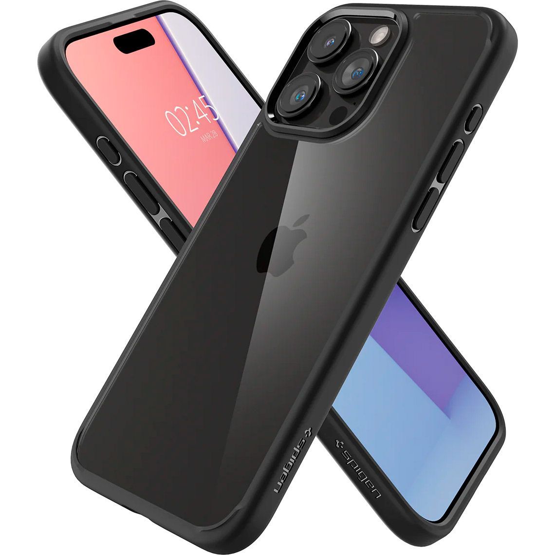 Чохол Spigen Ultra Hybrid Case для Apple iPhone 15 Pro Matte Black (ACS06713)