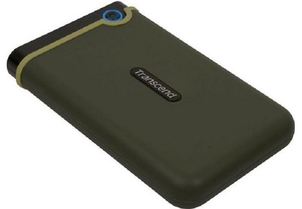 Внешний жесткий диск Transcend StoreJet 25M3G 2 TB Military Green (TS2TSJ25M3G) [48530] 