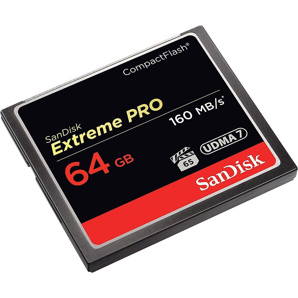 Карта пам`яті SanDisk CompactFlash 64GB Extreme Pro R-160MB/s (SDCFXPS-064G-X46)