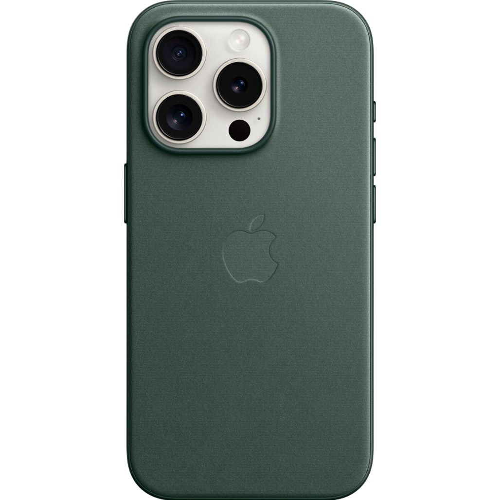 

Чехол Apple FineWoven Case with MagSafe для iPhone 15 Pro Evergreen (MT4U3ZM/A)
