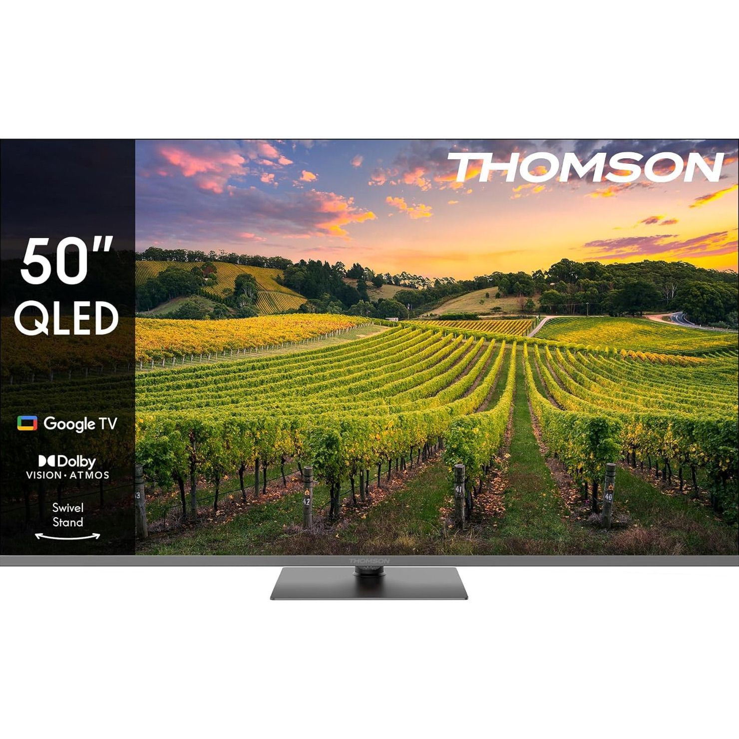 

Телевізор Thomson QG5C14 50" QLED 4K UHD (50QG5C14)