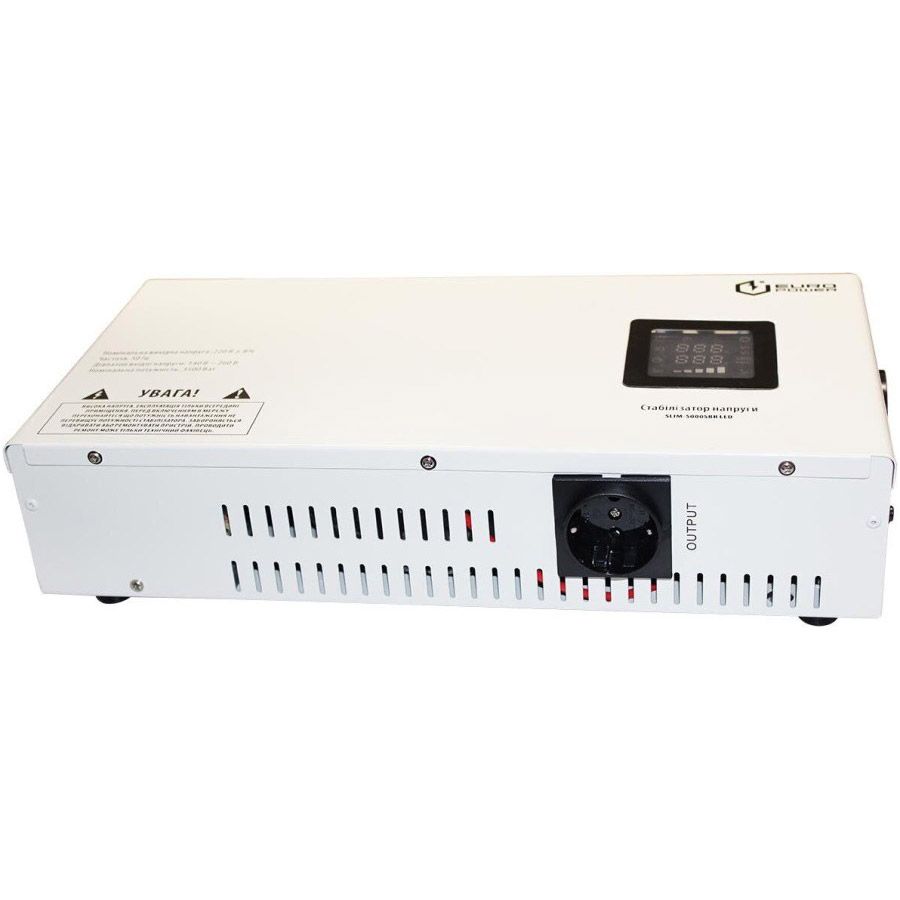 Стабілізатор напруги Europower SLIM-3000SBR LED фото 2