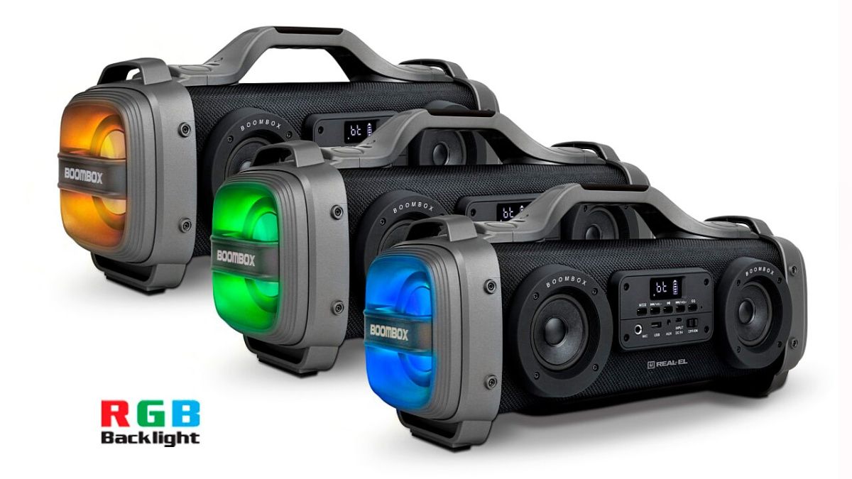 Портативная акустика REAL-EL X-770 Black [82781] 