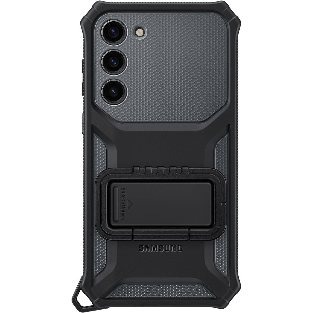 Чохол Samsung Rugged Gadget Cover для Samsung Galaxy S23 Plus Titan (EF-RS916CBEGRU)