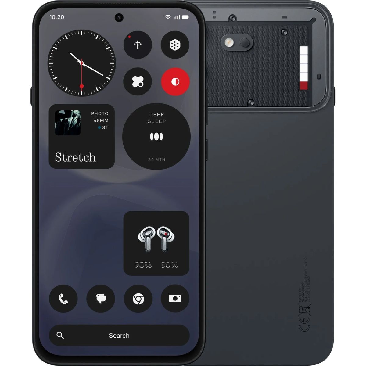 Смартфон Nothing Phone (4b) 8/128GB Black фото 2