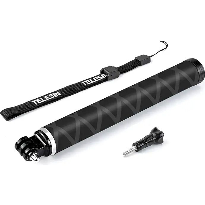 Селфі-монопод Telesin 90см Black (GP-MNP-90D)