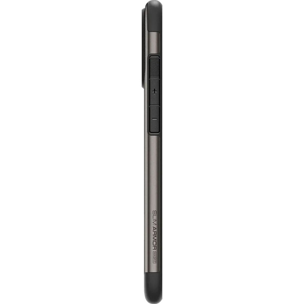 Чохол Spigen Slim Armor with MagSafe для Apple iPhone 16 Pro Gunmetal (ACS08163) 