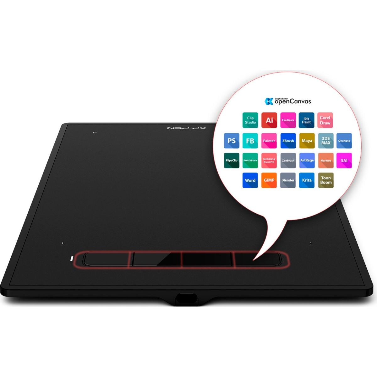 Графічний планшет XP-Pen Star G960S Black