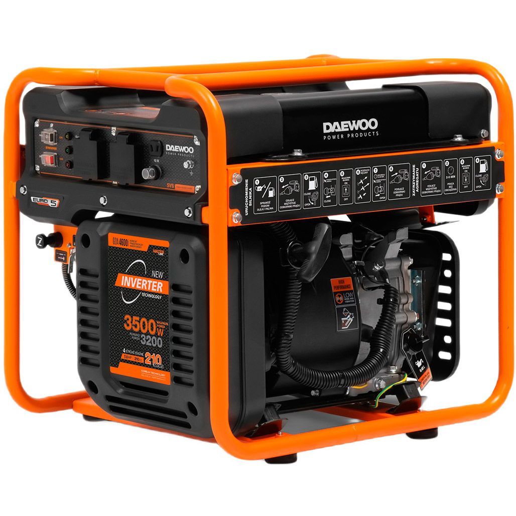 

Генератор бензиновий Daewoo GDA 4600i