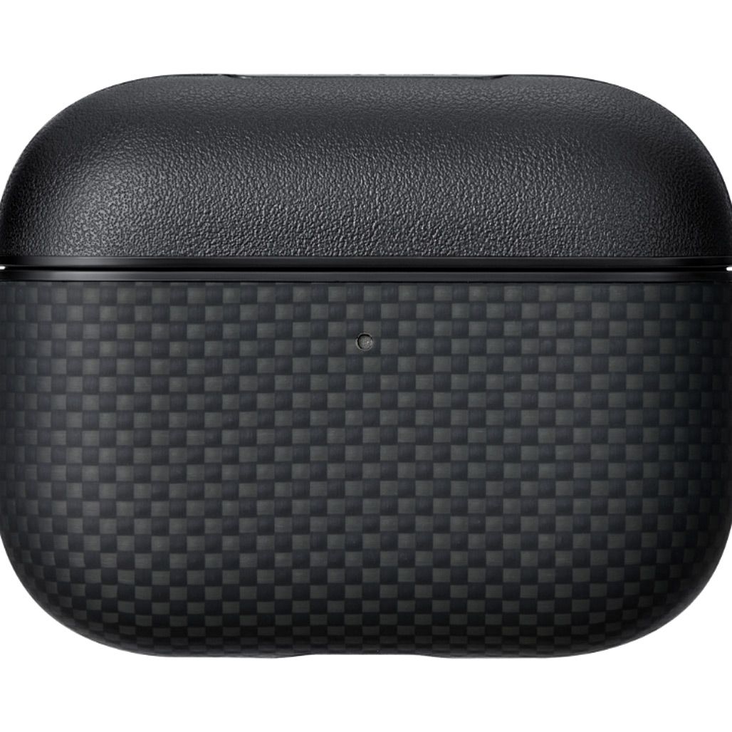 Чехол Pitaka Aramid Fiber Magnetic Case для Apple AirPods Pro 3 Black/Gray (APM2501)