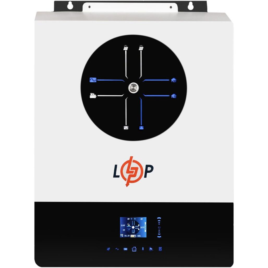 

Гибридный солнечный инвертор LogicPower W-MAXII-ULTRA-8000VA 48V (30592)