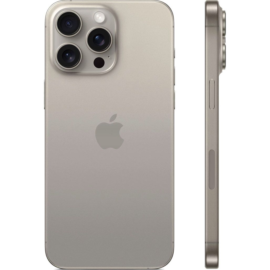 Смартфон Apple iPhone 15 Pro Max 512GB Natural Titanium (MU7E3)