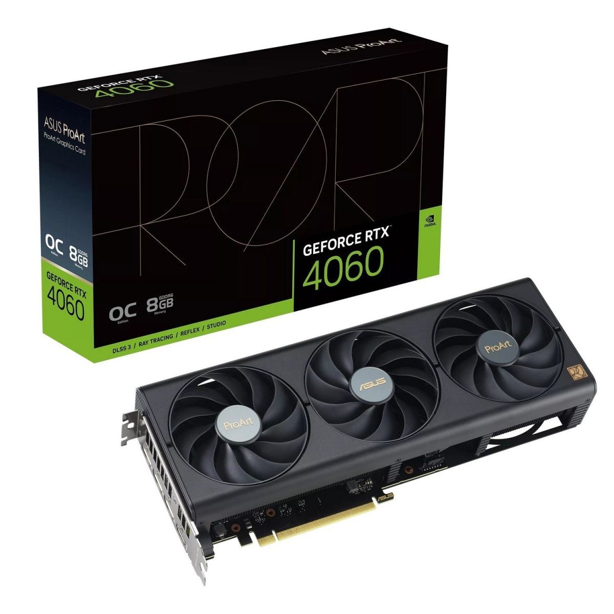 

Відеокарта Asus ProArt GeForce RTX 4060 8GB OC Edition (PROART-RTX4060-O8G) UA