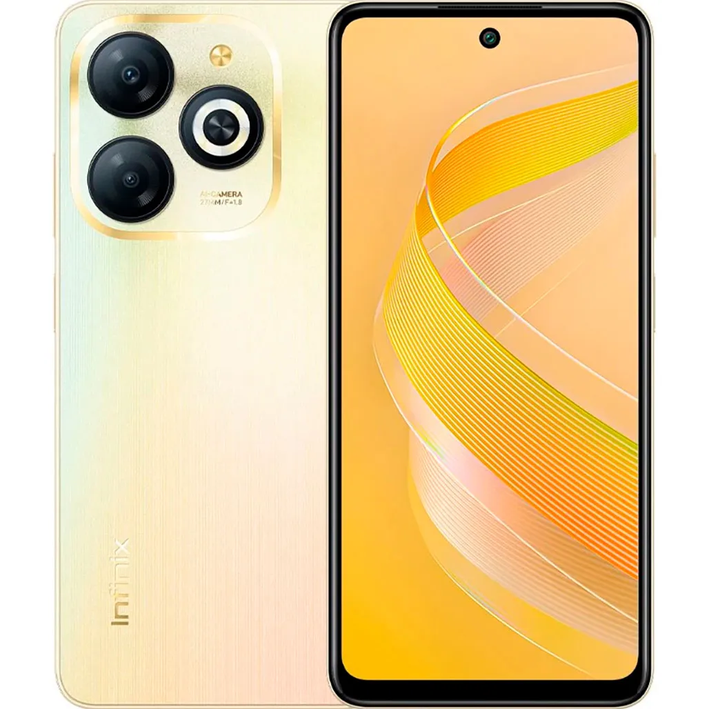 

Смартфон Infinix Smart 8 4/64GB Shinny Gold